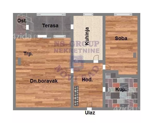 Dvosoban stan | 4zida