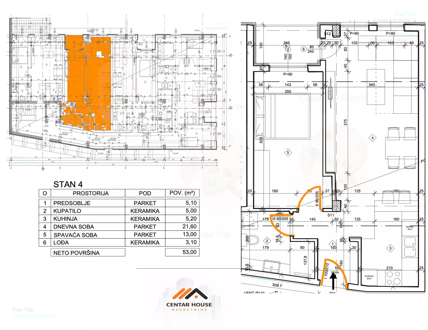 Dvosoban stan | 4zida