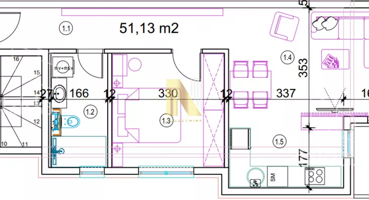 Dvosoban stan | 4zida