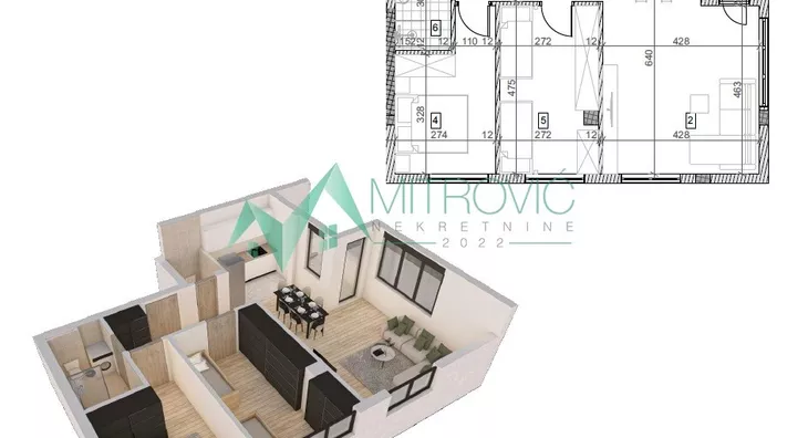 Dvoiposoban stan | 4zida