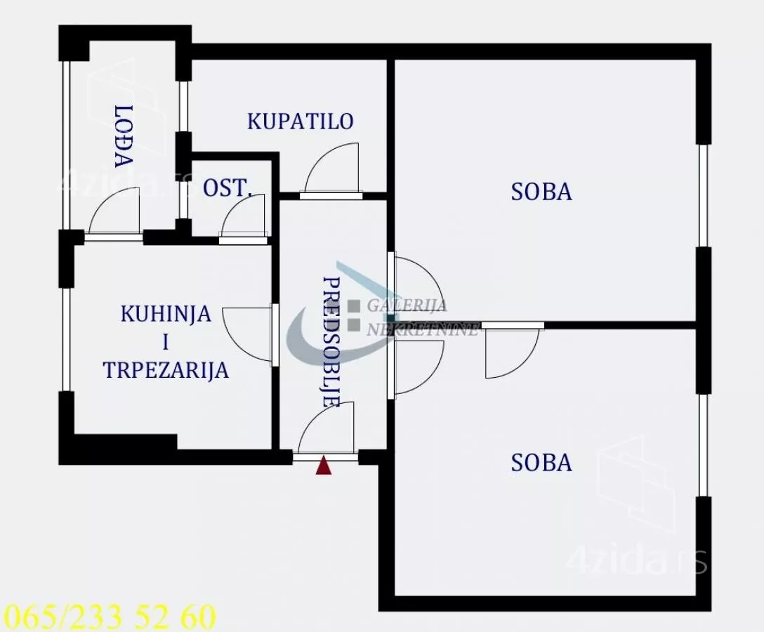 Dvosoban stan | 4zida