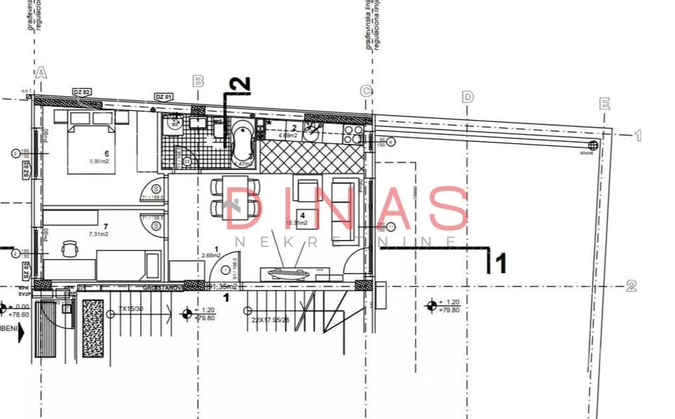 Trosoban stan | 4zida