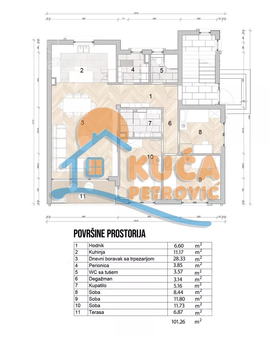 Četvorosoban stan | 4zida