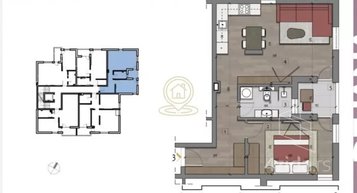 Dvosoban stan | 4zida