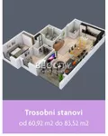 Trosoban stan | 4zida