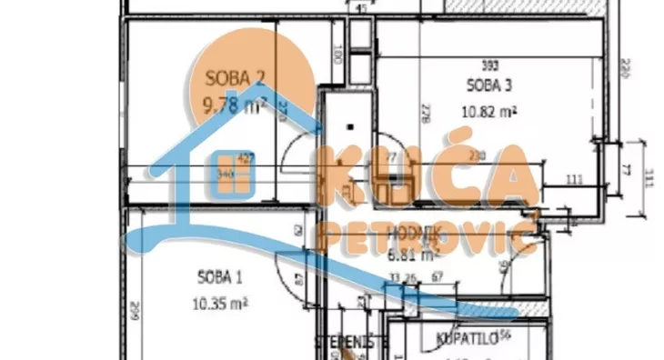 Troiposoban stan | 4zida