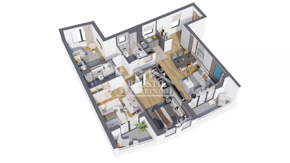 Trosoban stan | 4zida