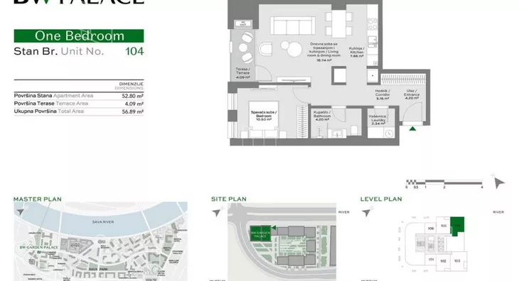 Dvosoban stan | 4zida