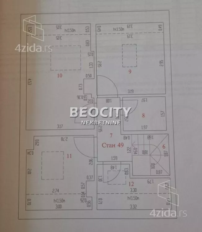 Trosoban stan | 4zida