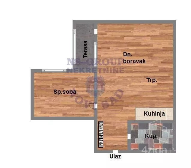 Dvosoban stan | 4zida
