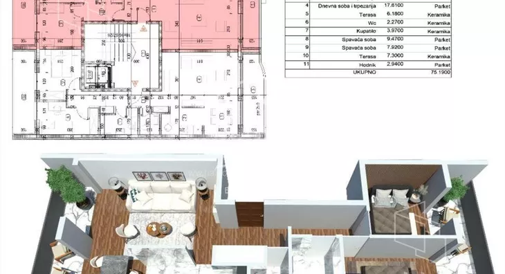 Dvoiposoban stan | 4zida