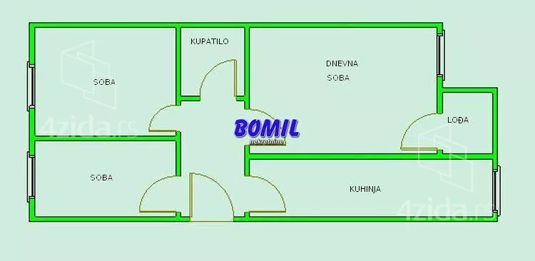 Dvoiposoban stan | 4zida