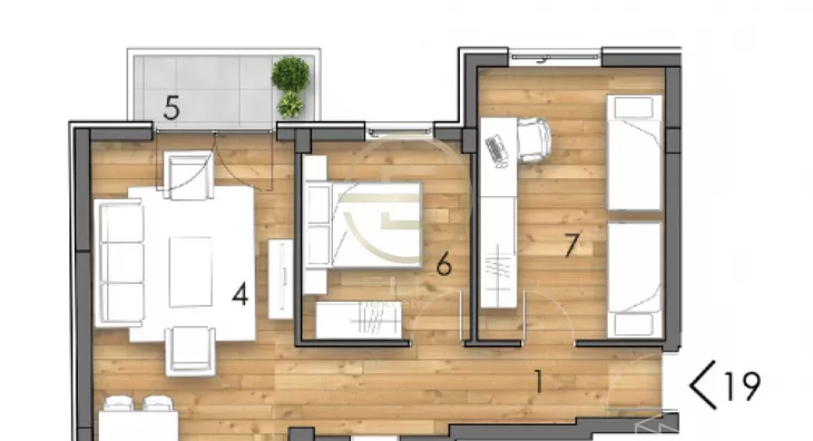 Trosoban stan | 4zida