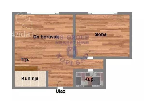 Dvosoban stan | 4zida
