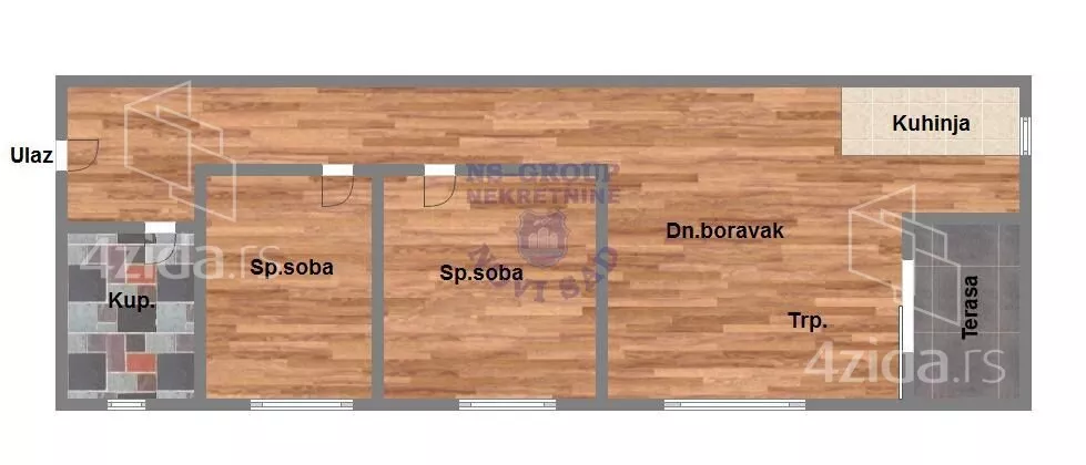 Dvoiposoban stan | 4zida