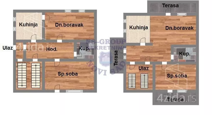 2-etažna kuća | 4zida