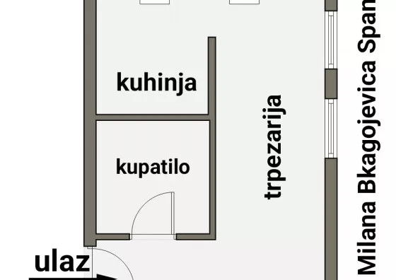 Dvosoban stan | 4zida