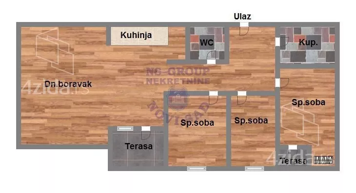 Četvorosoban stan | 4zida
