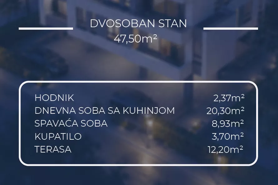 Jednoiposoban stan | 4zida