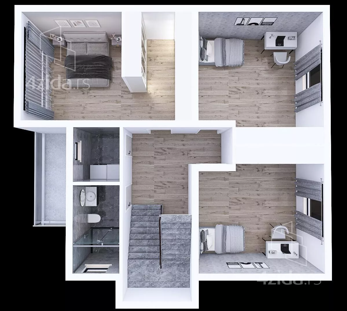 2-etažna kuća | 4zida