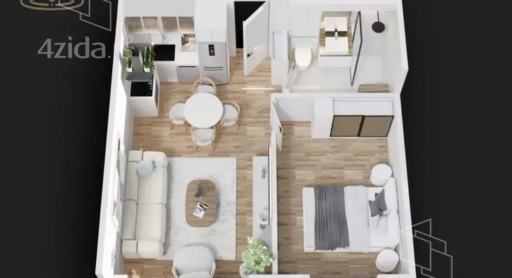 Dvosoban stan | 4zida