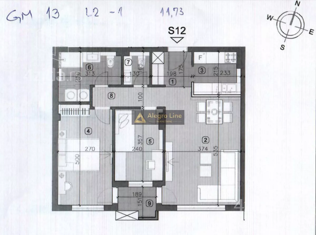 Trosoban stan | 4zida