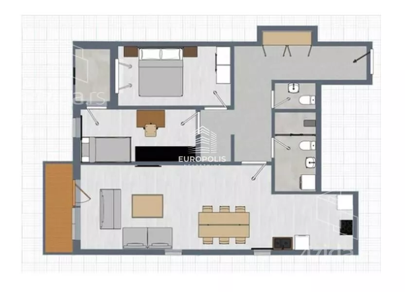 Trosoban stan | 4zida