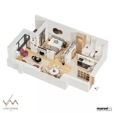 Dvosoban stan | 4zida