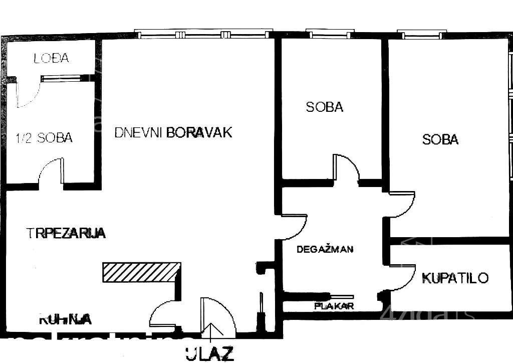 Troiposoban stan | 4zida