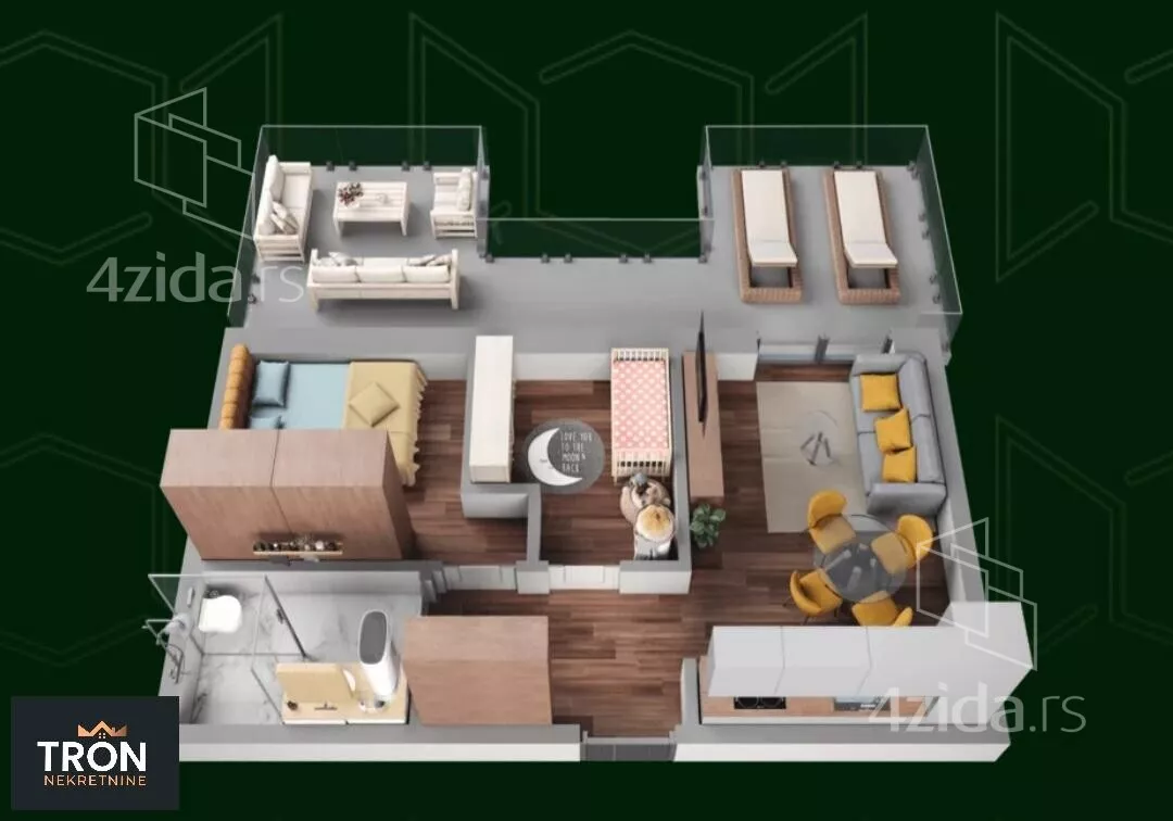 Dvosoban stan | 4zida