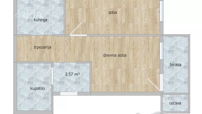 Dvosoban stan | 4zida