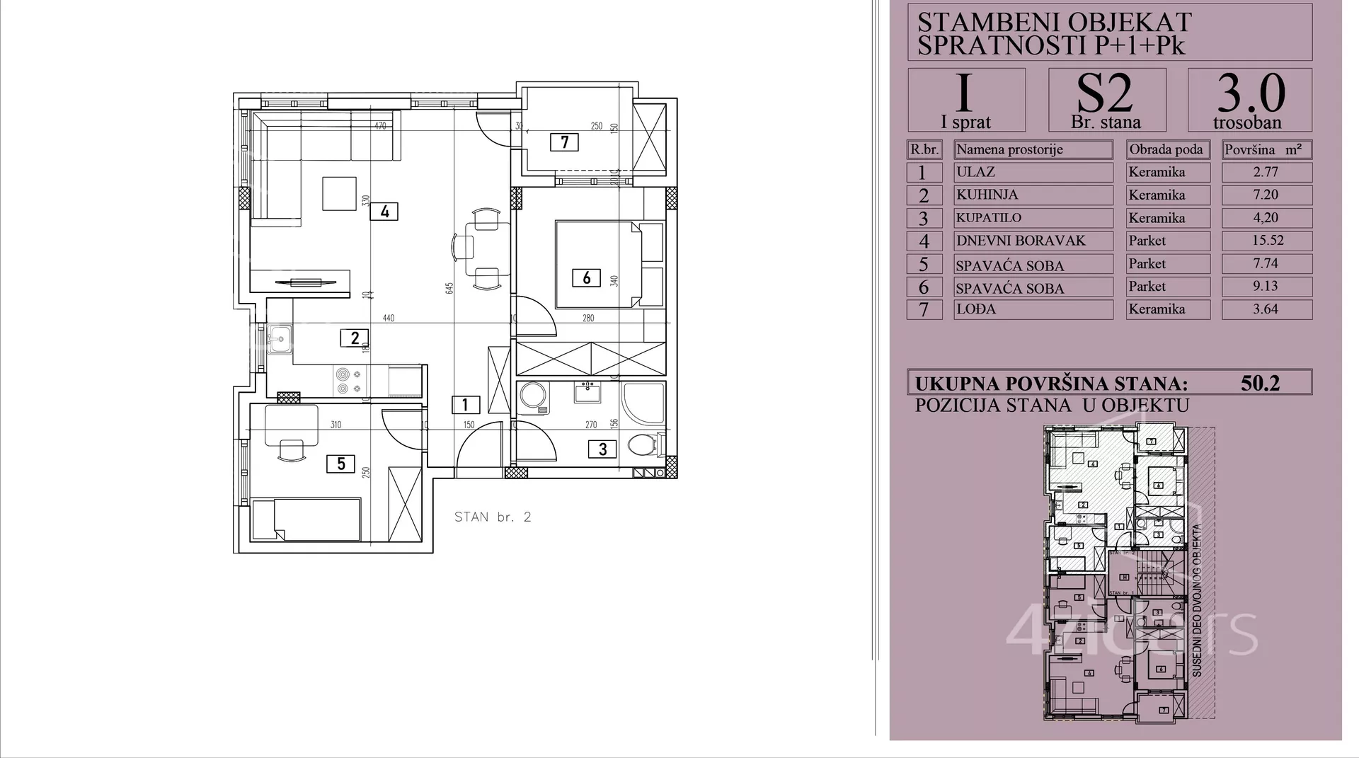 Dvoiposoban stan | 4zida
