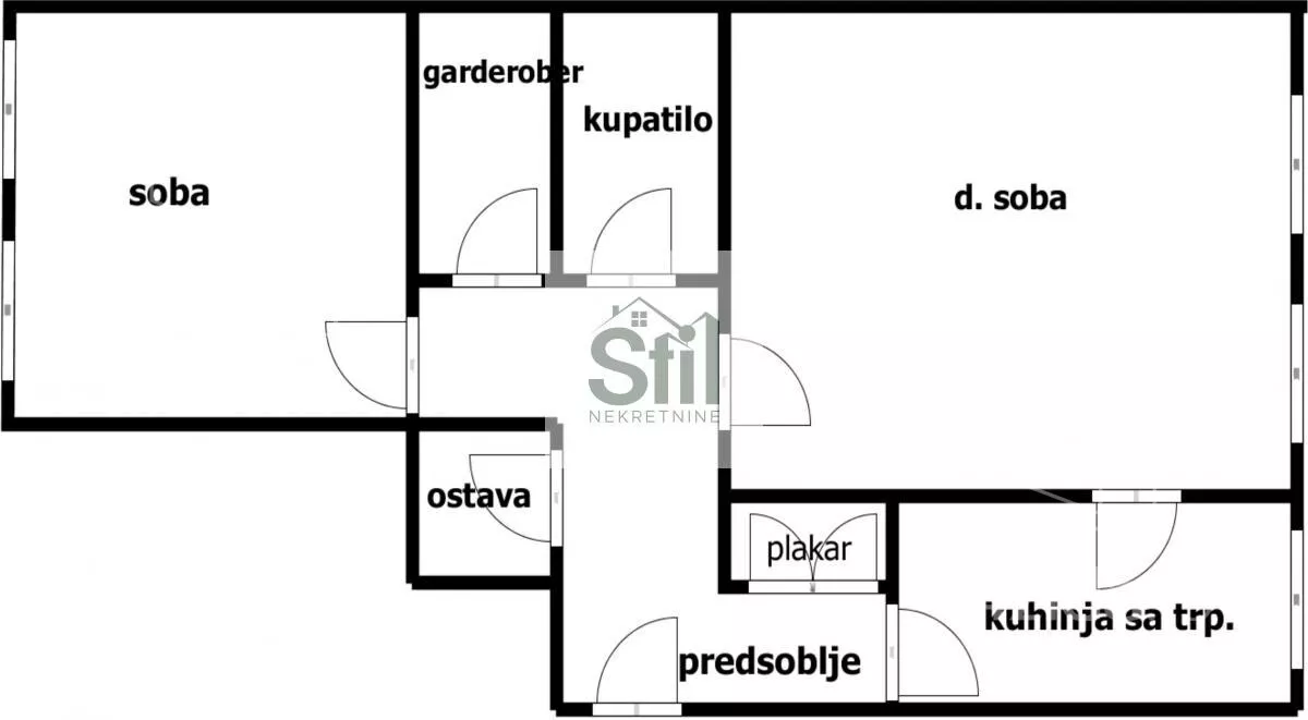 Dvoiposoban stan | 4zida