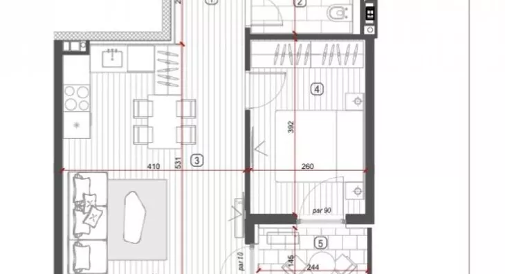 Dvosoban stan | 4zida