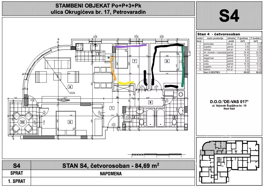 Četvorosoban stan | 4zida