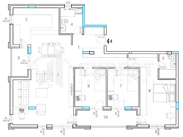 Četvorosoban stan | 4zida