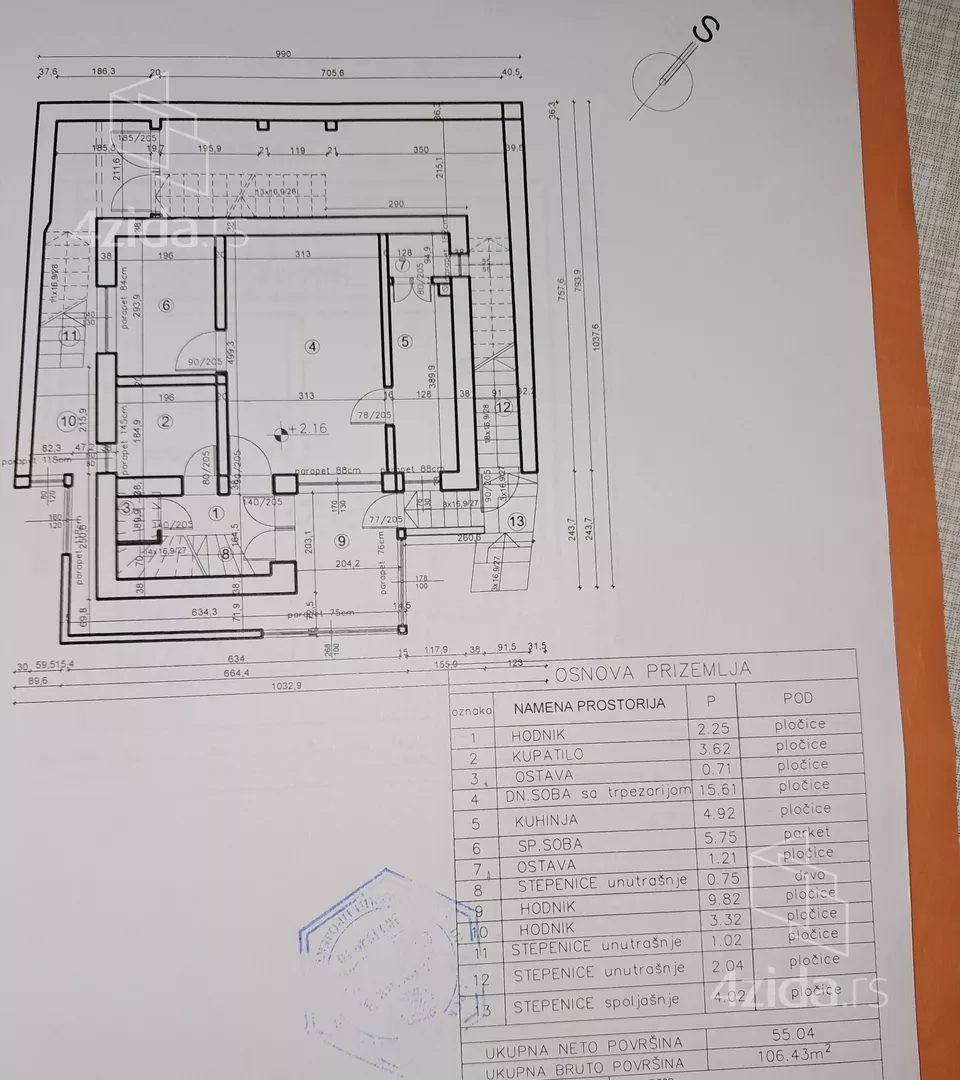 4-etažna kuća | 4zida