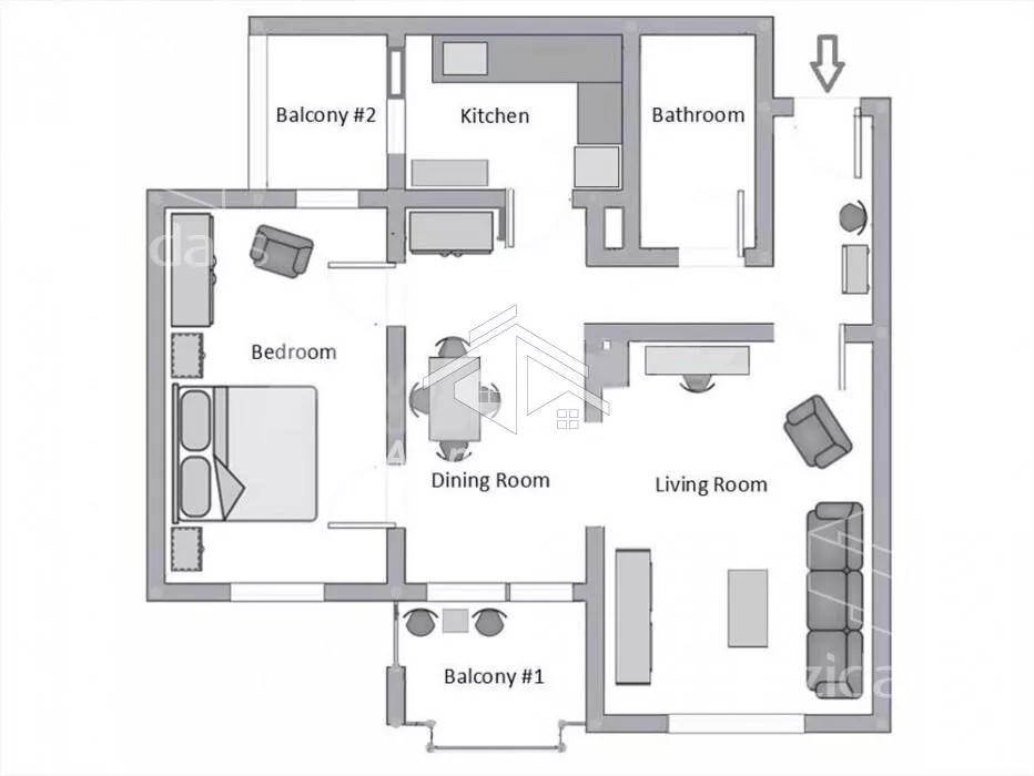 Dvosoban stan | 4zida