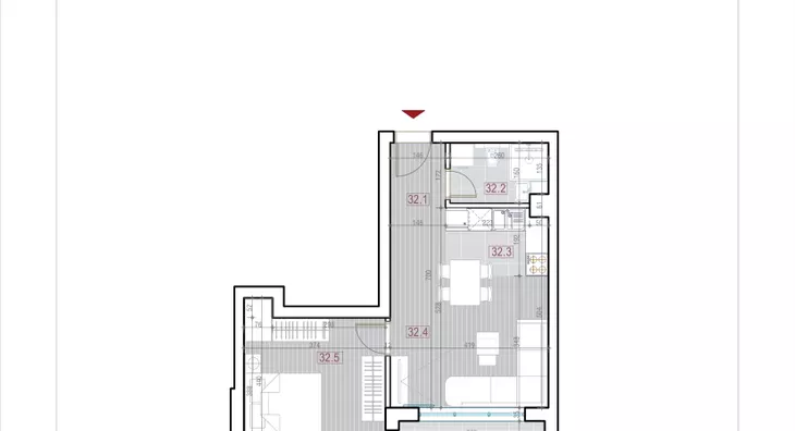 Jednoiposoban stan | 4zida