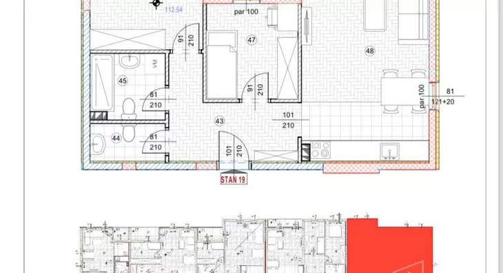 Dvoiposoban stan | 4zida