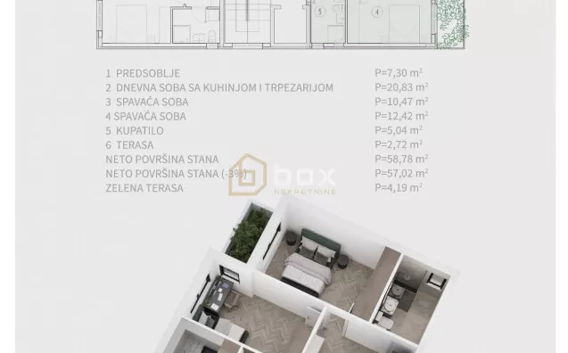 Dvoiposoban stan | 4zida