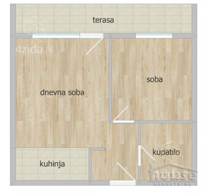 Dvosoban stan | 4zida